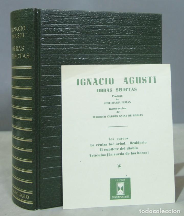 Libros de segunda mano: 1973.- OBRAS SELECTAS. AGUSTI. CARROGGIO - Foto 1