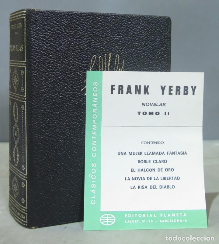 Libros de segunda mano: 1972.- Novelas. TOMO II. YERBY. PLANETA - Foto 2