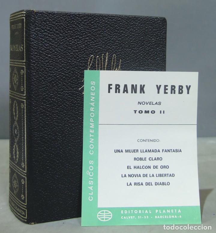 Libros de segunda mano: 1972.- Novelas. TOMO II. YERBY. PLANETA - Foto 3