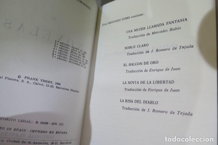Libros de segunda mano: 1972.- Novelas. TOMO II. YERBY. PLANETA - Foto 4
