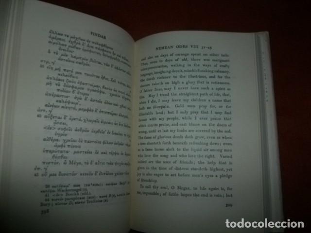 Libros de segunda mano: ODAS DE P&Iacute;NDARO (GRIEGO E INGL&Eacute;S) - Foto 4