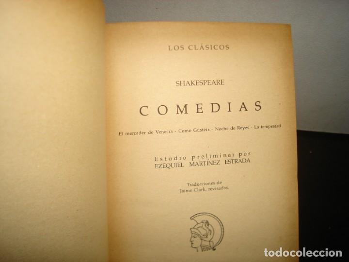 Libros de segunda mano: 38- LOS CL&Aacute;SICOS. SHAKESPEARE, COMEDIAS - Foto 3