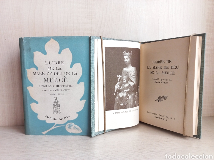 Libros de segunda mano: Llibre de la Mare de D&eacute;u de la Merc&egrave;. Mari&agrave; Manent. Editorial Selecta, Biblioteca Selecta 74, 1950. - Foto 6