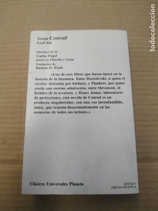 Libros de segunda mano: Lord Jim - Joseph Conrad. Planeta - Foto 2