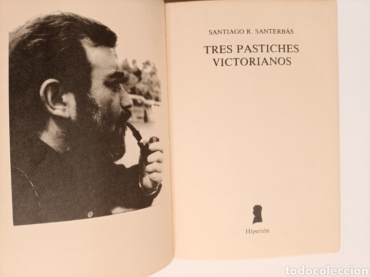 Libros de segunda mano: Tres pastiches victorianos Santiago R. Santerb&aacute;s - Foto 5