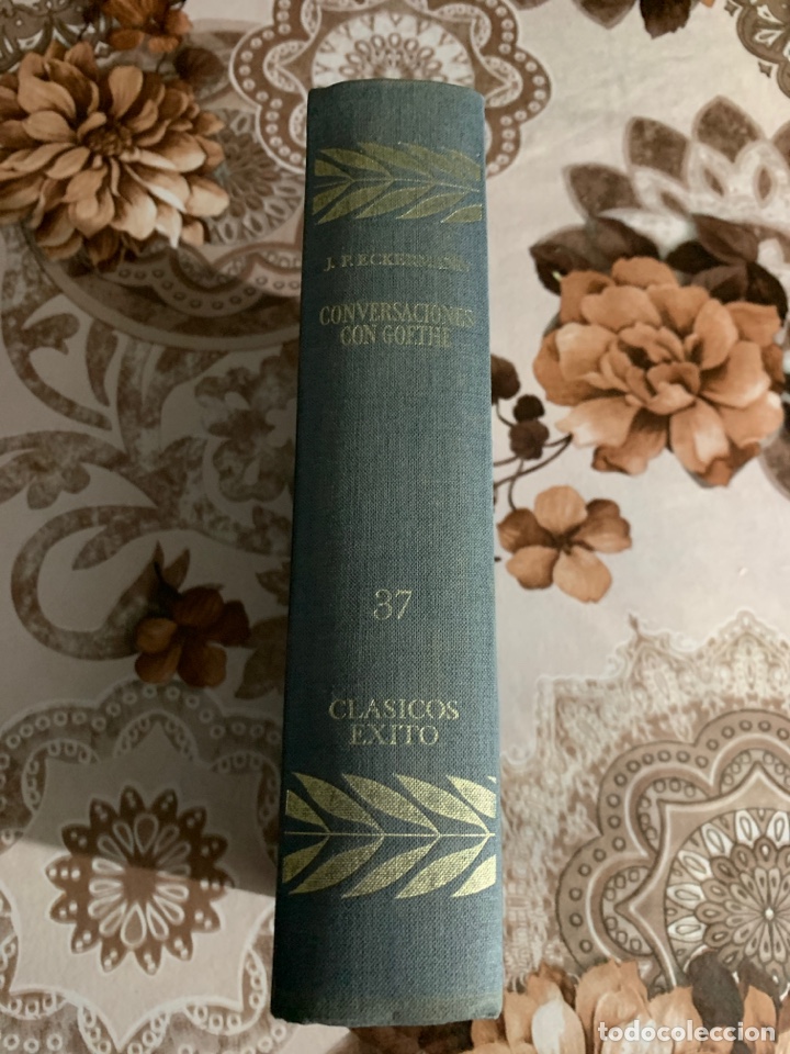 Libros de segunda mano: Conversaciones con Goethe. J. P. Eckermann. - Foto 2
