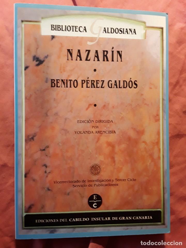 Libros de segunda mano: Nazarin. Estudio de Yolanda Arencibia (dir.) P&eacute;rez Gald&oacute;s. Excelente estado - Foto 1