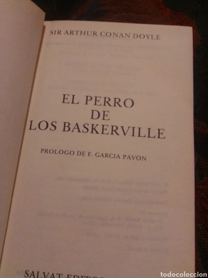 Libros de segunda mano: El sabueso de los Baskerville - Foto 2