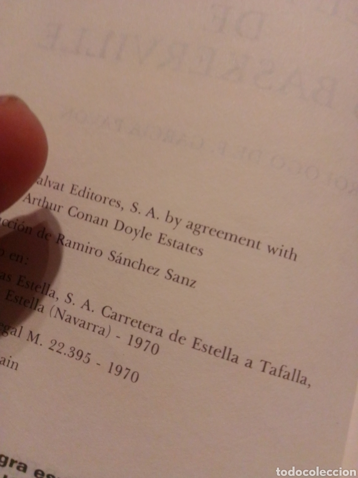Libros de segunda mano: El sabueso de los Baskerville - Foto 4