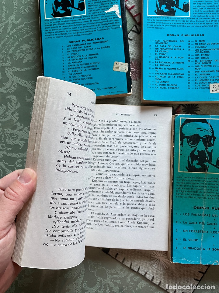 Libros de segunda mano: 5 novelas de GEORGE SIMENON - Foto 4