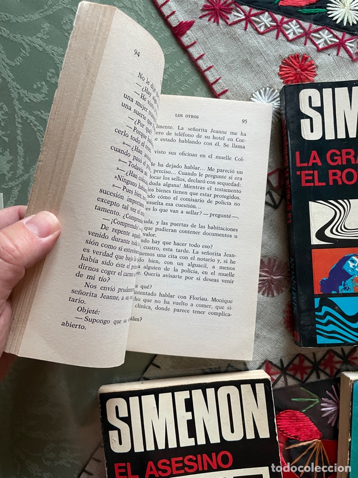 Libros de segunda mano: 5 novelas de GEORGE SIMENON - Foto 6