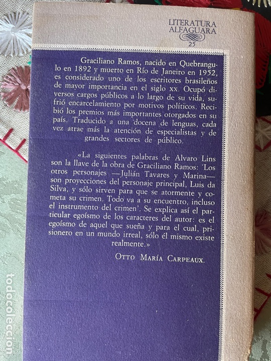 Libros de segunda mano: Angustia. Una novela de graciliano Ramos - Foto 4