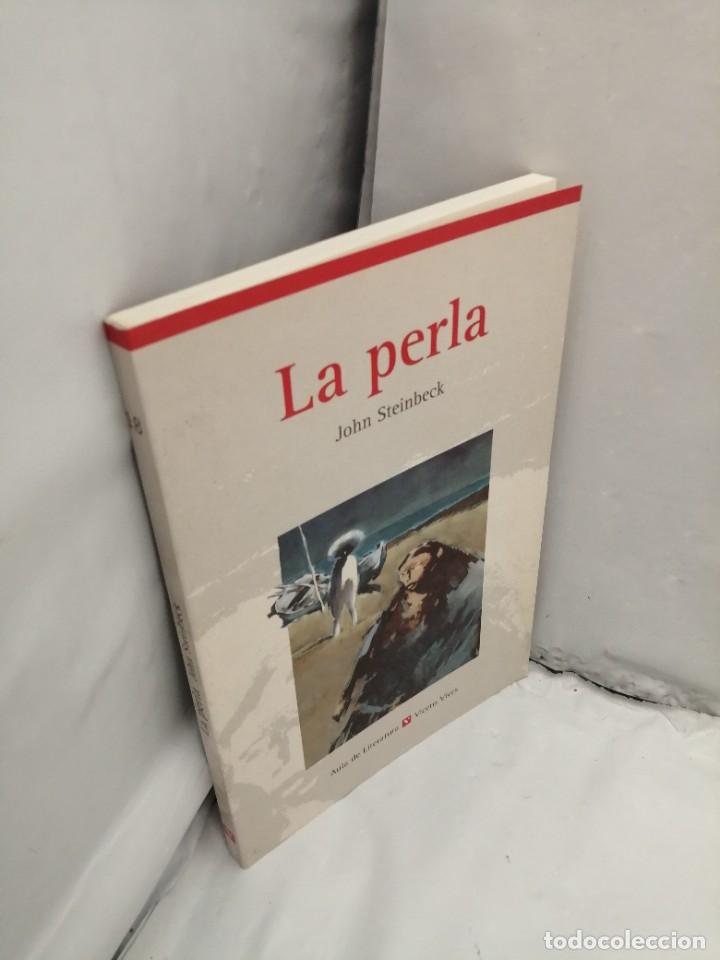 Libros de segunda mano: LA PERLA (AULA DE LITERATURA) - Foto 3