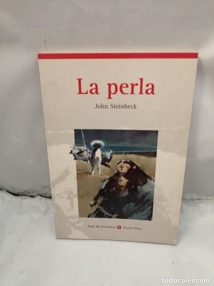 Libros de segunda mano: LA PERLA (AULA DE LITERATURA) - Foto 1