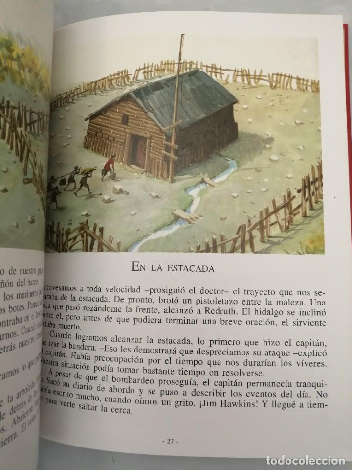 Libros de segunda mano: LA ISLA DEL TESORO (TAPA DURA) - Foto 4