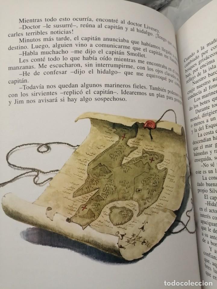 Libros de segunda mano: LA ISLA DEL TESORO (TAPA DURA) - Foto 5