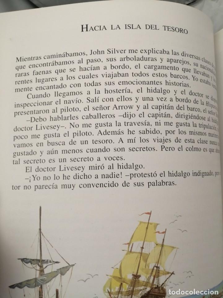 Libros de segunda mano: LA ISLA DEL TESORO (TAPA DURA) - Foto 6