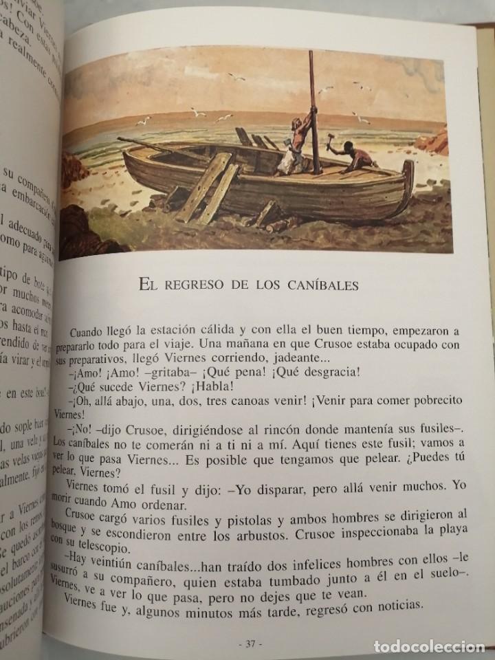 Libros de segunda mano: ROBINSON CRUSOE (TAPA DURA) - Foto 3