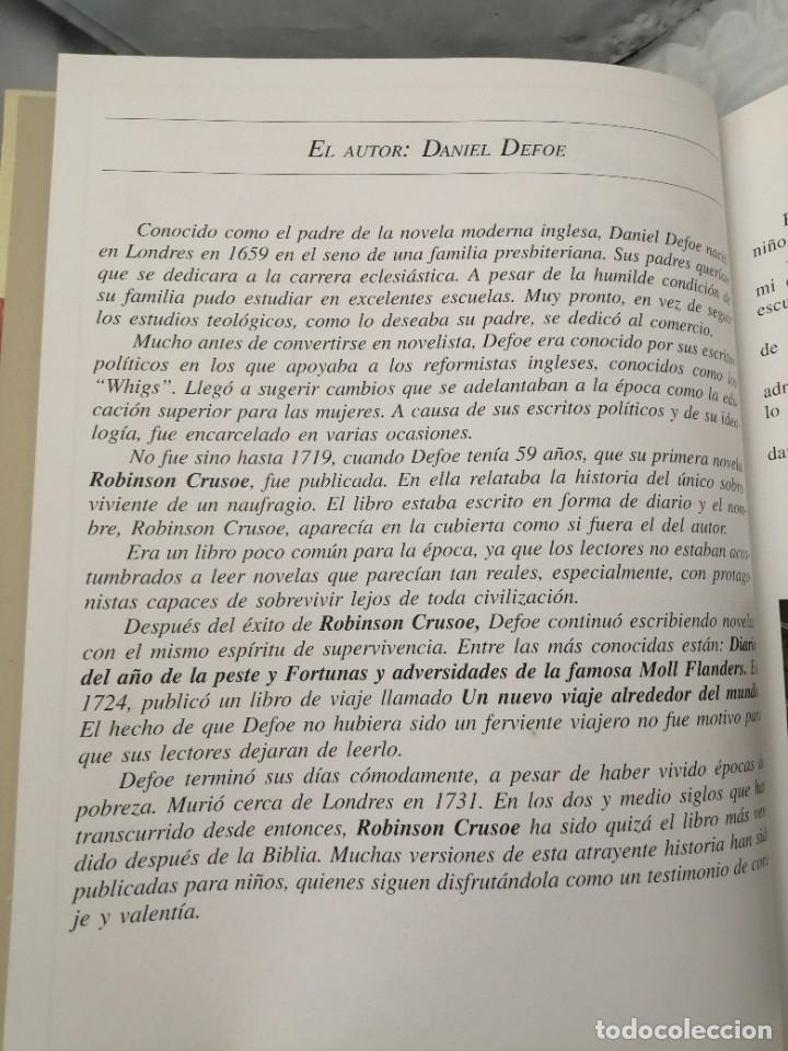 Libros de segunda mano: ROBINSON CRUSOE (TAPA DURA) - Foto 8