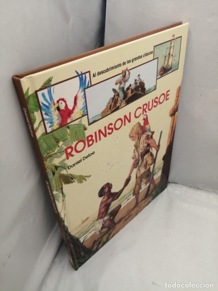 Libros de segunda mano: ROBINSON CRUSOE (TAPA DURA) - Foto 11