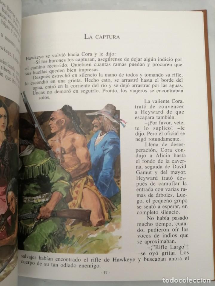 Libros de segunda mano: EL &Uacute;LTIMO DE LOS MOHICANOS (TAPA DURA) - Foto 4
