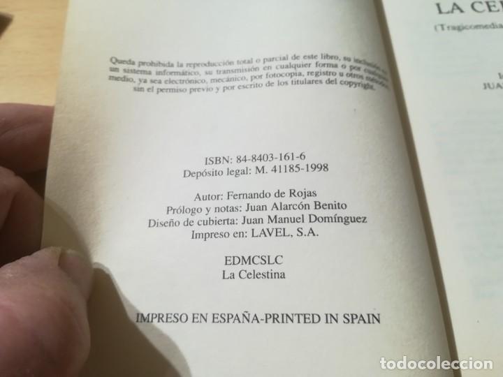 Libros de segunda mano: LA CELESTINA / FERNANDO DE ROJAS / AG11 / EDIMAT - Foto 6