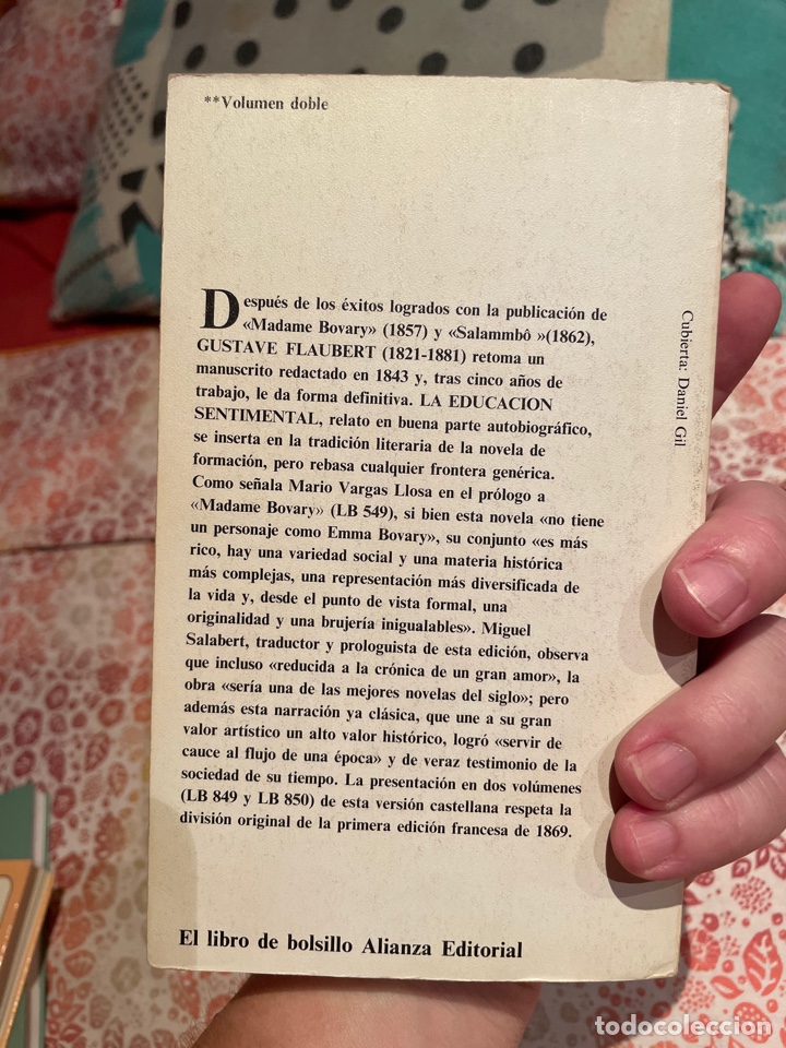 Libros de segunda mano: La educaci&oacute;n sentimental (gustave flaubert) - 2 tomos - Foto 3
