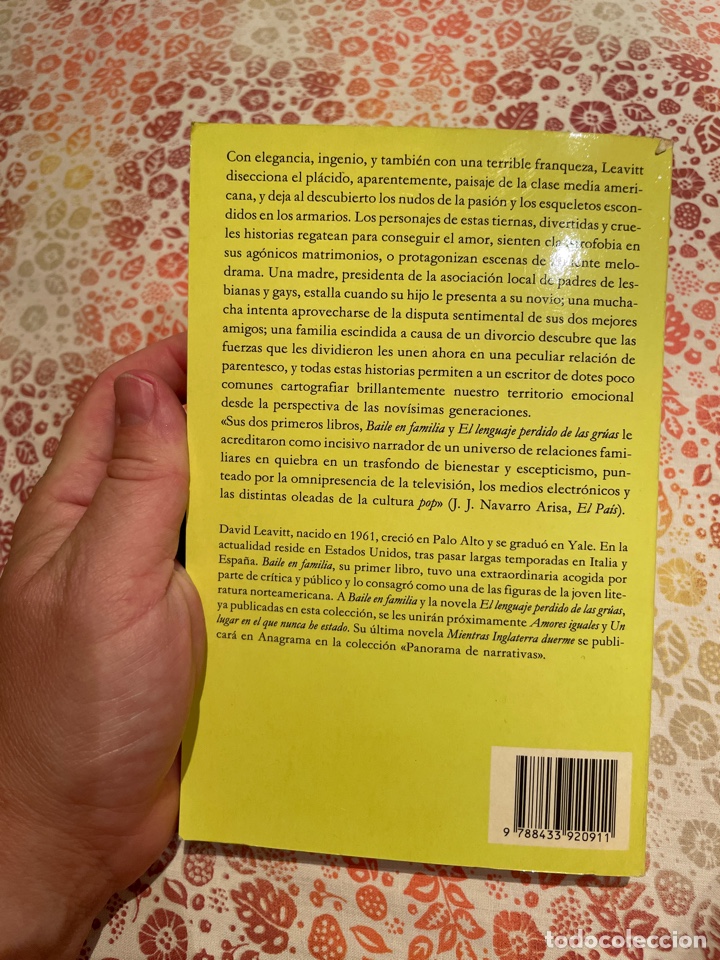 Libros de segunda mano: DAVID LEAVITT: BAILE EN FAMILIA - Foto 2