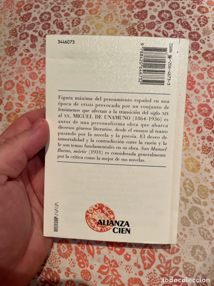 Libros de segunda mano: San Manuel bueno m&aacute;rtir (Miguel de Unamuno) - Foto 2