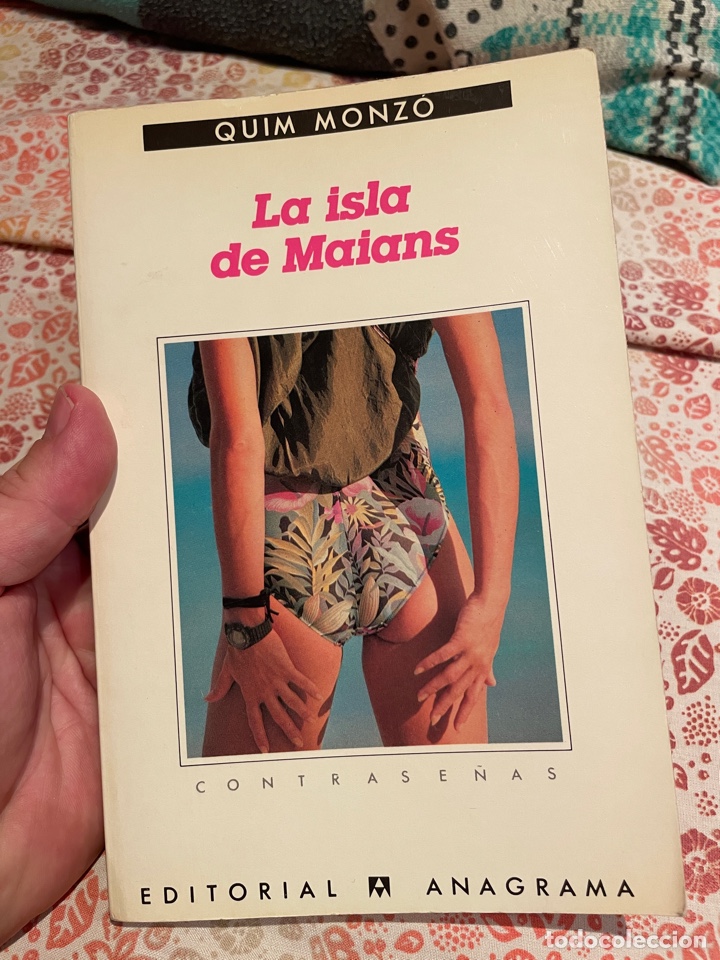 Libros de segunda mano: Quim Monz&oacute;: Gasolina + La isla de Maians - Foto 1