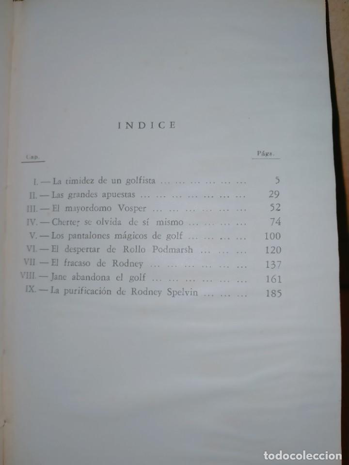 Libros de segunda mano: P.G.WODEHOUSE. 18 AGUJEROS .JAN&Eacute;S - Foto 3
