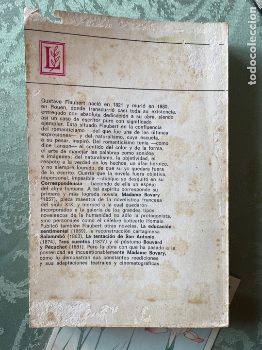 Libros de segunda mano: Madame Bovary (gustave Flaubert) - Foto 2