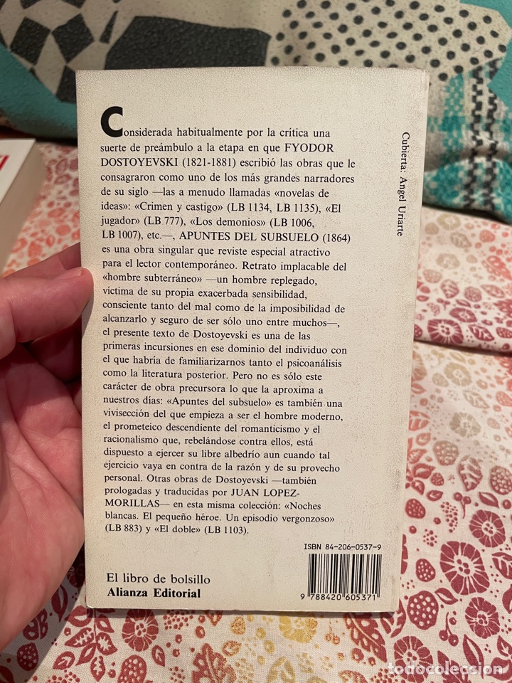 Libros de segunda mano: Dostoyevski: Apuntes del subsuelo. Alianza editorial. - Foto 2