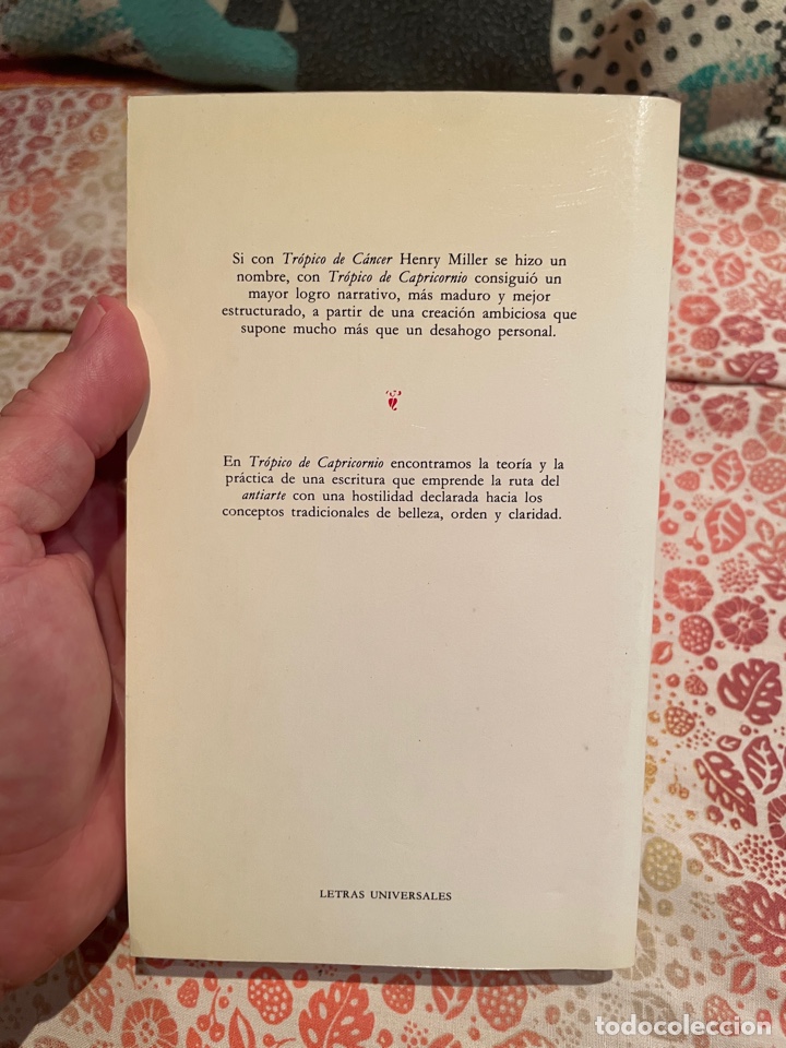 Libros de segunda mano: Tr&oacute;pico de Capricornio - HENRY MILLER - Foto 2
