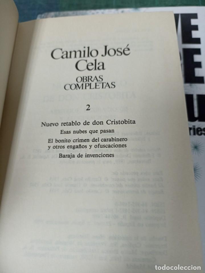 Libros de segunda mano: Camilo Jos&eacute; Cela. Obras completas. II - Foto 2