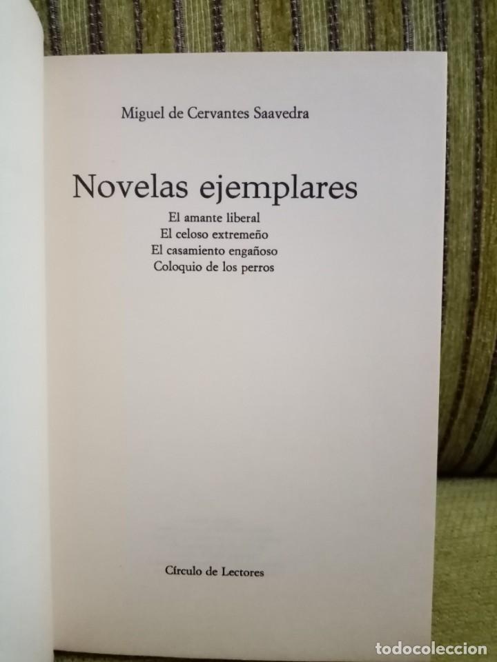 Libros de segunda mano: NOVELAS EJEMPLARES - Foto 1