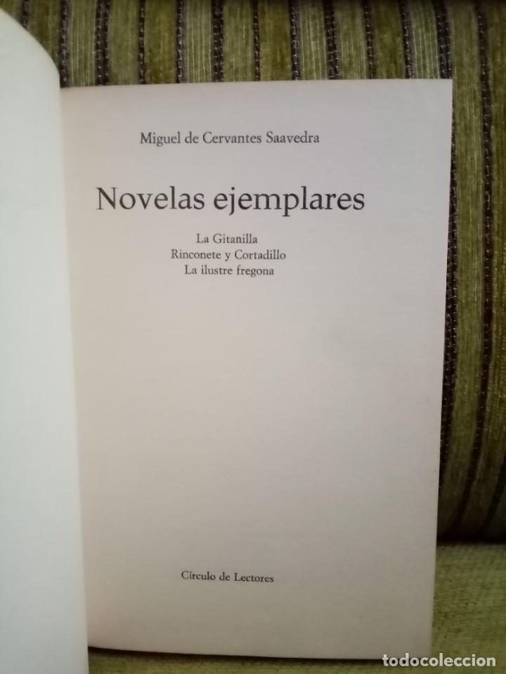 Libros de segunda mano: NOVELAS EJEMPLARES - Foto 1