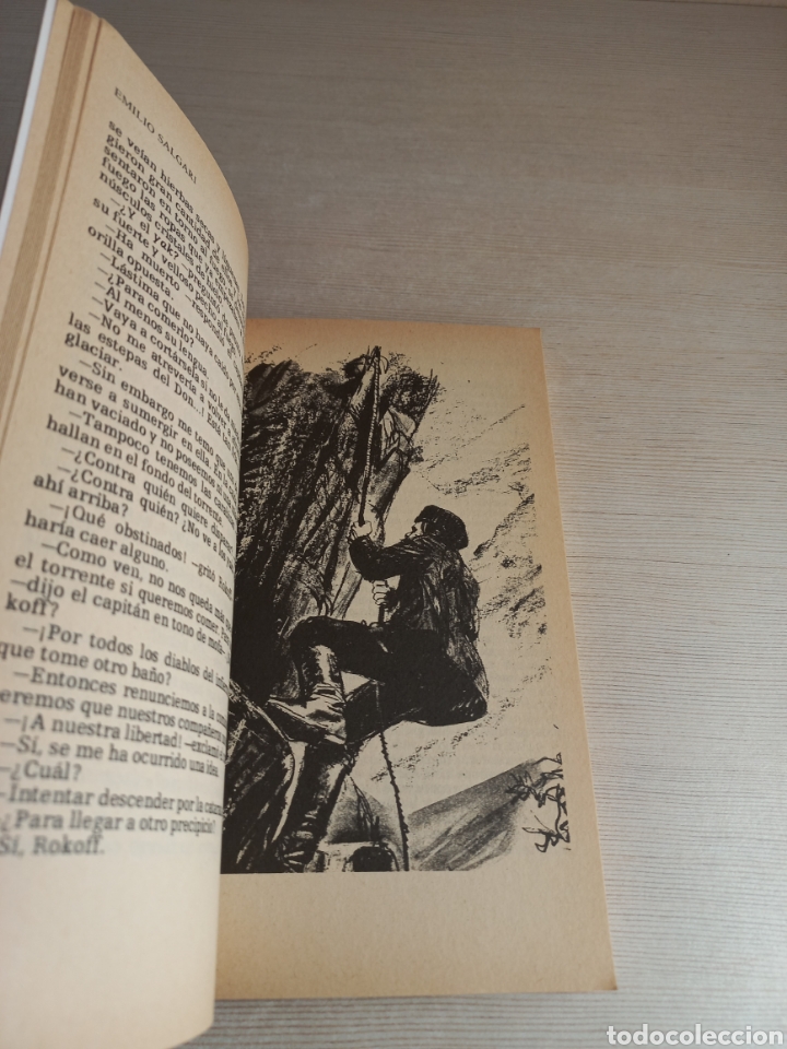 Libros de segunda mano: Una m&aacute;quina maravillosa. Emilio Salgari. Ediciones Orbis, 1987. - Foto 5