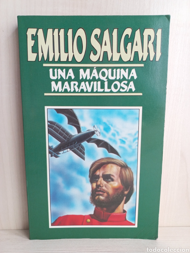 Libros de segunda mano: Una m&aacute;quina maravillosa. Emilio Salgari. Ediciones Orbis, 1987. - Foto 1
