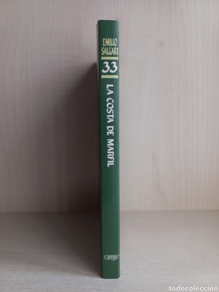 Libros de segunda mano: La costa de marfil. Emilio Salgari. Ediciones Orbis, 1987. Ilustrado - Foto 2