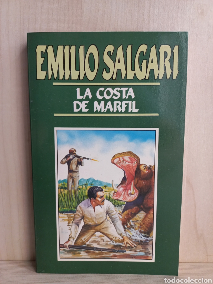 Libros de segunda mano: La costa de marfil. Emilio Salgari. Ediciones Orbis, 1987. Ilustrado - Foto 1