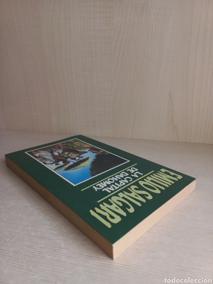 Libros de segunda mano: La capital de Dahomey. Emilio Salgari. Ediciones Orbis, 1987. Ilustrado - Foto 4