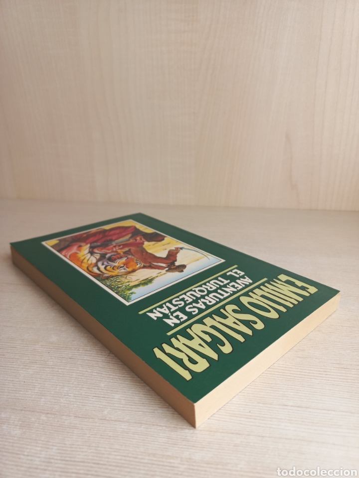Libros de segunda mano: Aventuras en el Turquest&aacute;n. Emilio Salgari. Ediciones Orbis, 1987. Ilustrado - Foto 4