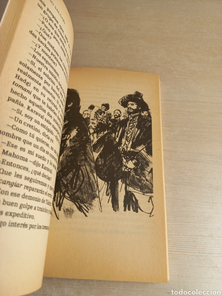 Libros de segunda mano: Aventuras en el Turquest&aacute;n. Emilio Salgari. Ediciones Orbis, 1987. Ilustrado - Foto 5