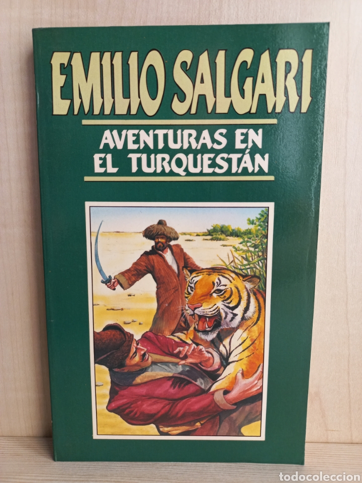 Libros de segunda mano: Aventuras en el Turquest&aacute;n. Emilio Salgari. Ediciones Orbis, 1987. Ilustrado - Foto 1