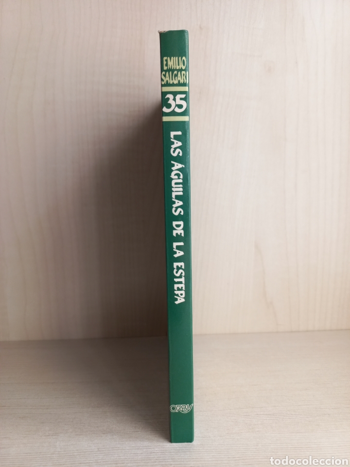 Libros de segunda mano: Las &aacute;guilas de la estepa. Emilio Salgari. Ediciones Orbis, 1987. Ilustrado - Foto 2
