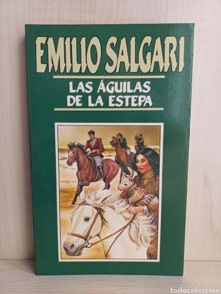 Libros de segunda mano: Las &aacute;guilas de la estepa. Emilio Salgari. Ediciones Orbis, 1987. Ilustrado - Foto 1