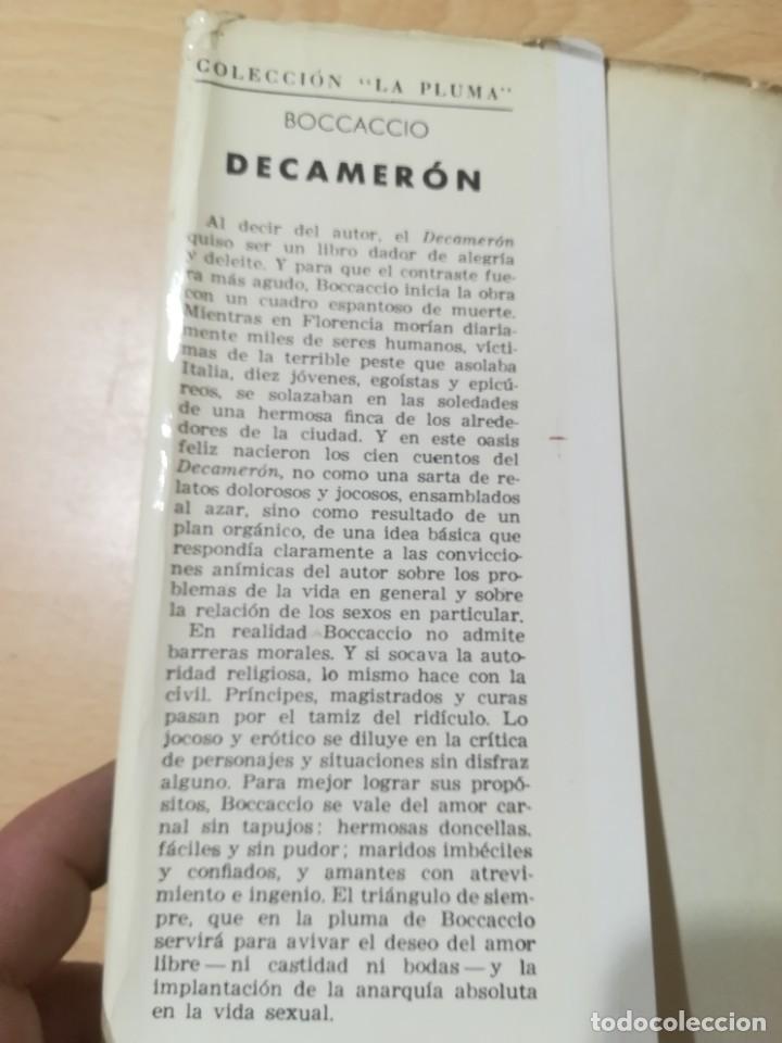 Libros de segunda mano: DECAMERON / BOCCACCIO / AG43 / MATEU - Foto 5