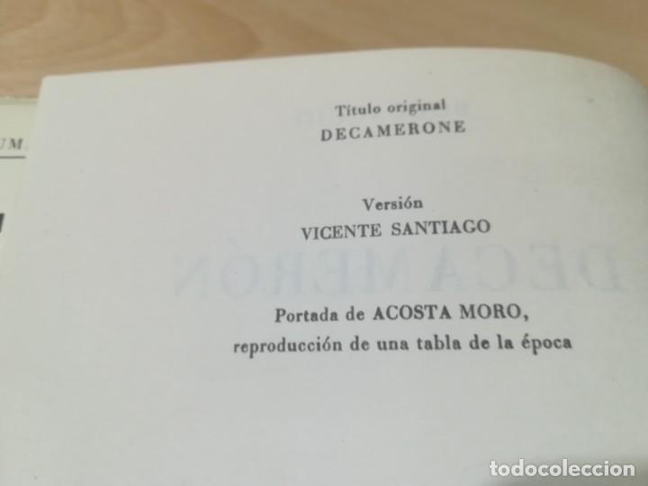Libros de segunda mano: DECAMERON / BOCCACCIO / AG43 / MATEU - Foto 7