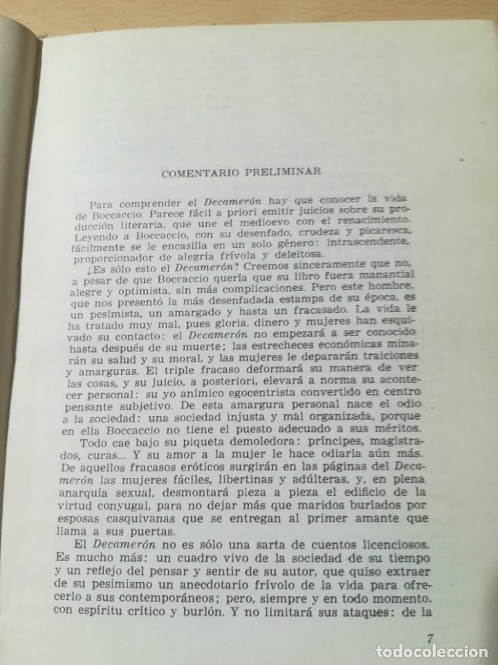 Libros de segunda mano: DECAMERON / BOCCACCIO / AG43 / MATEU - Foto 9